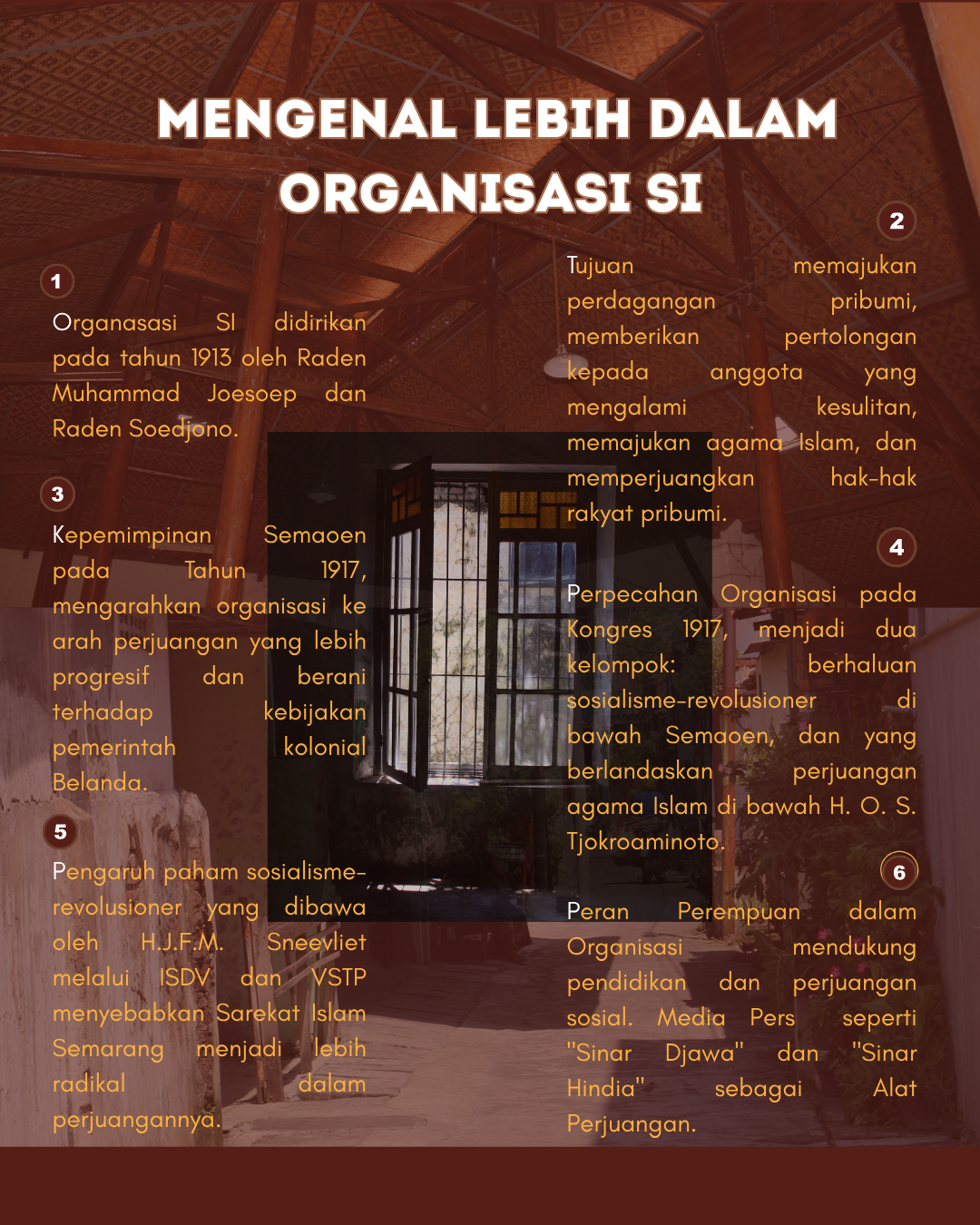 Infografis Gedung Sarekat Islam Semarang - 3